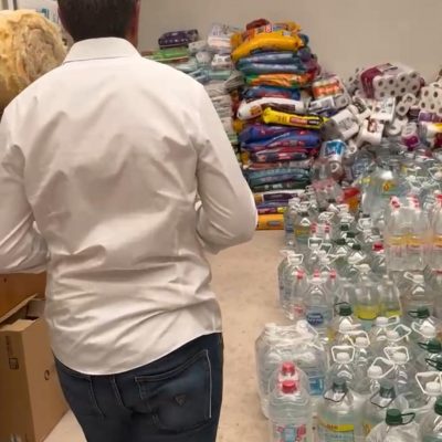 La Reina envía 23 toneladas de ayuda a zonas afectadas por incendios