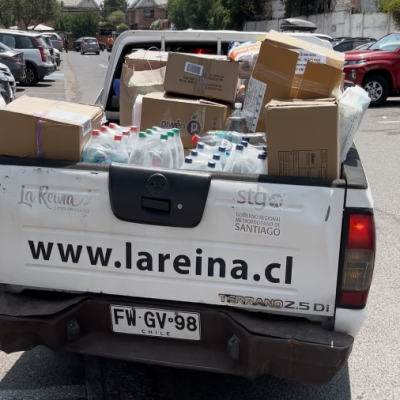 La Reina envía 23 toneladas de ayuda a zonas afectadas por incendios